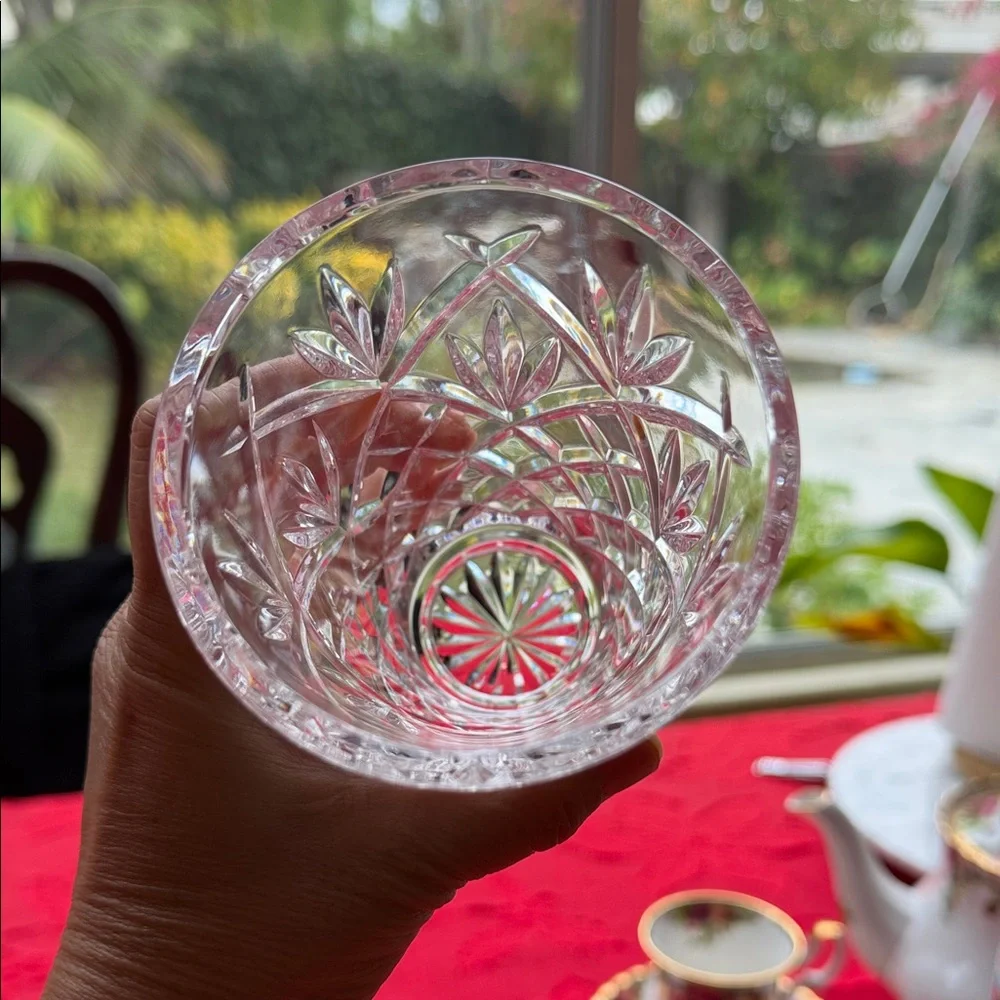 Waterford Crystal Clear Vase 6” stamped